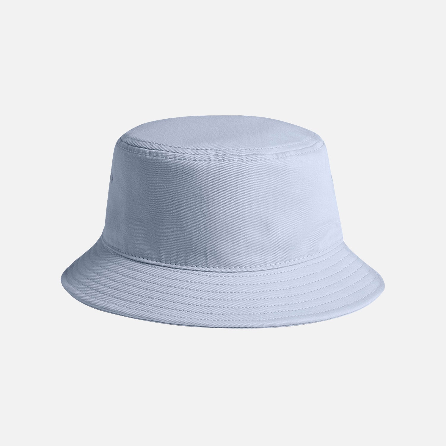 Look Design custom branded Terry Bucket Hat in white
