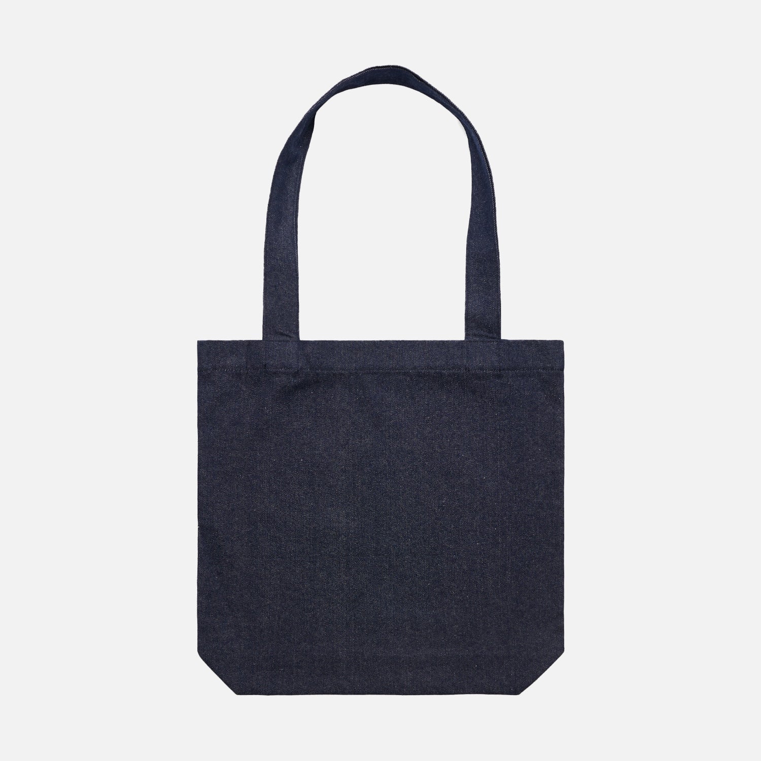 Look Design custom branded shoulder tote bag in denim