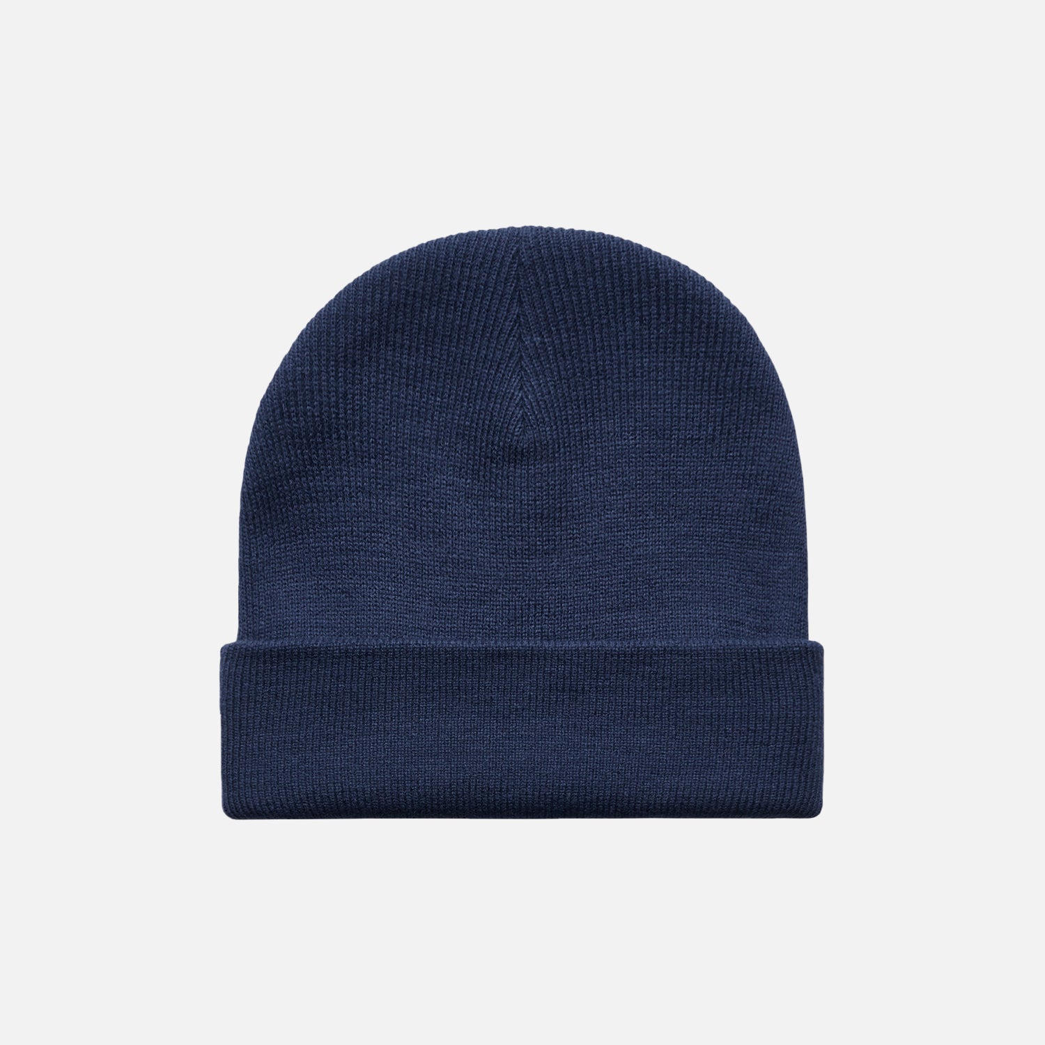 Look Design custom branded beanie in navy