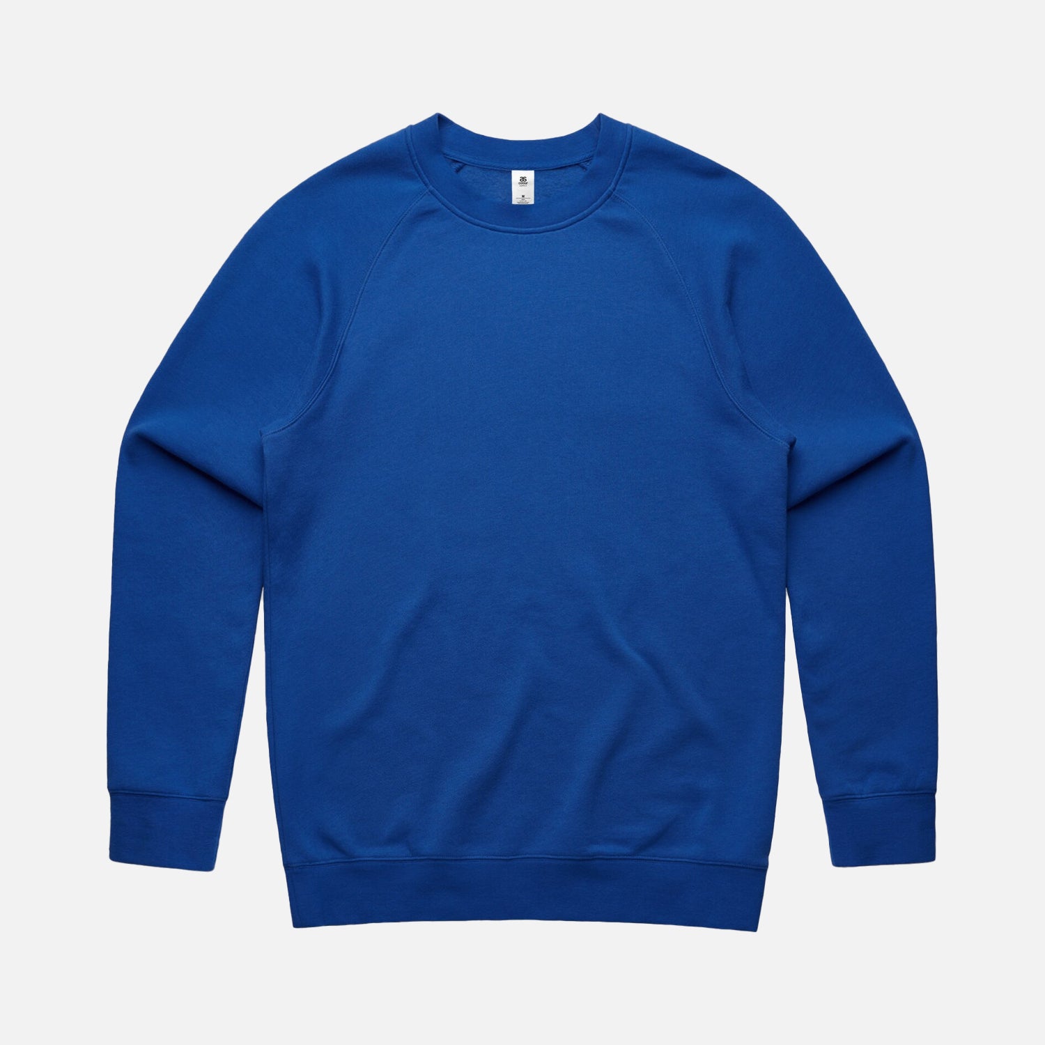 Look Design custom branded crew neck t-shirt in royal blue