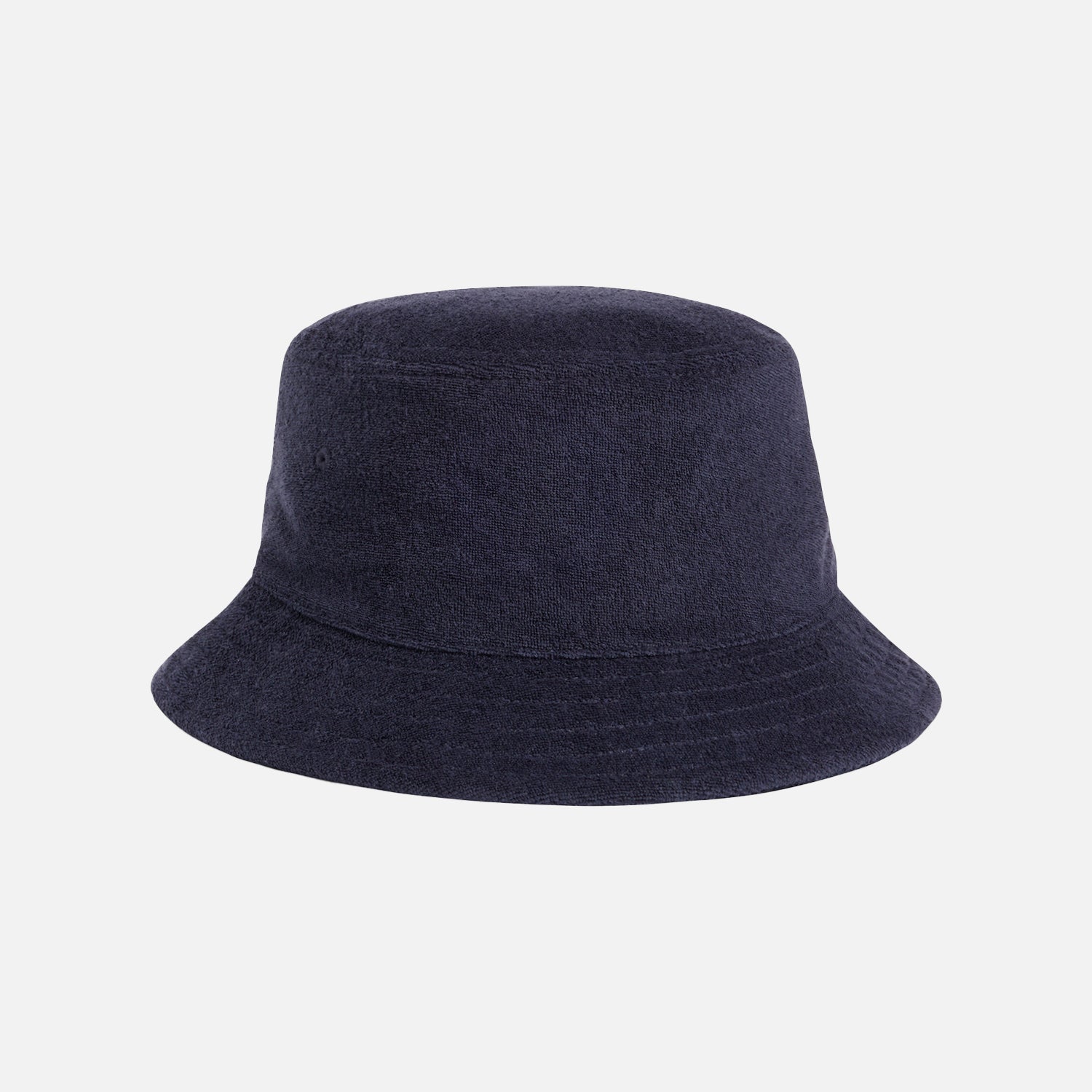 Look Design custom branded Terry Bucket Hat in navy