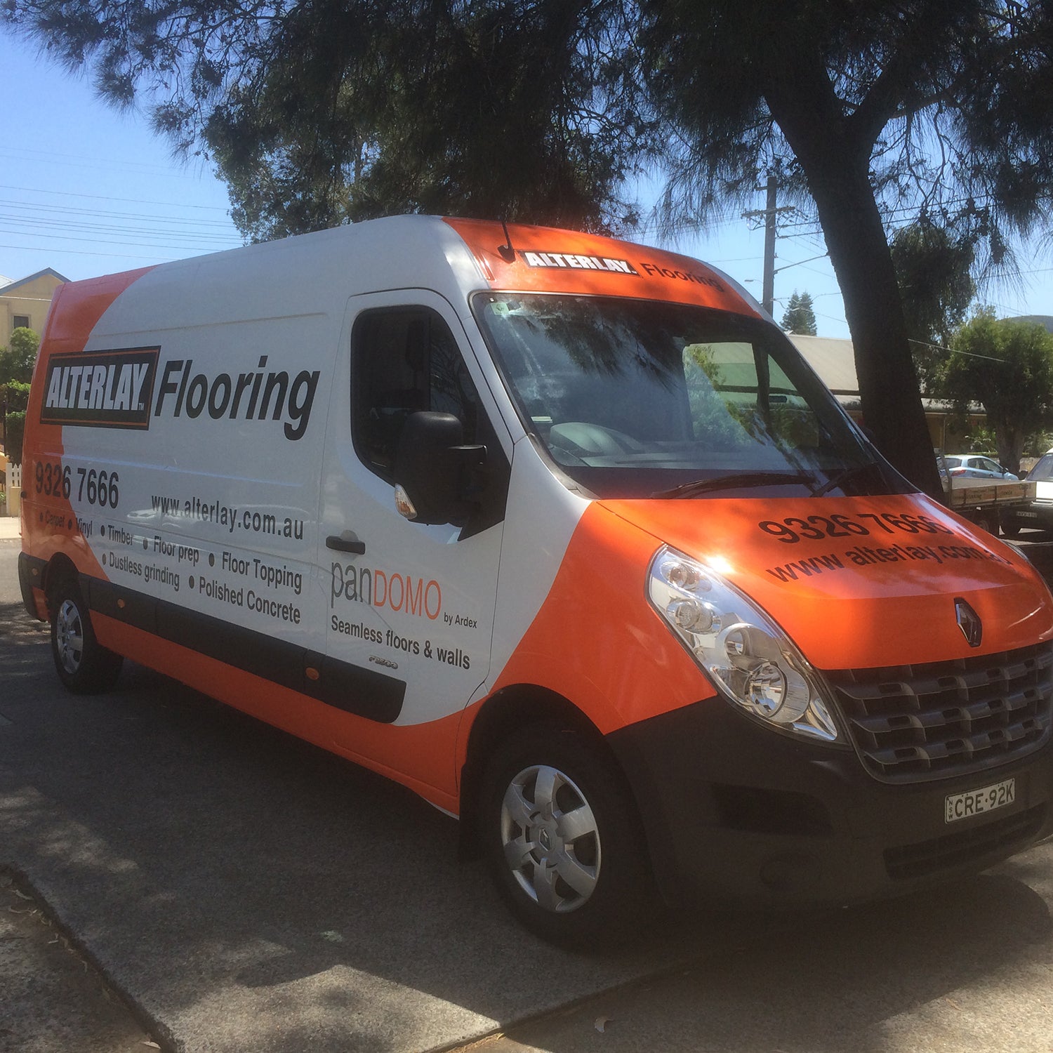 Look Design custom branded vehicle full wraps on a van